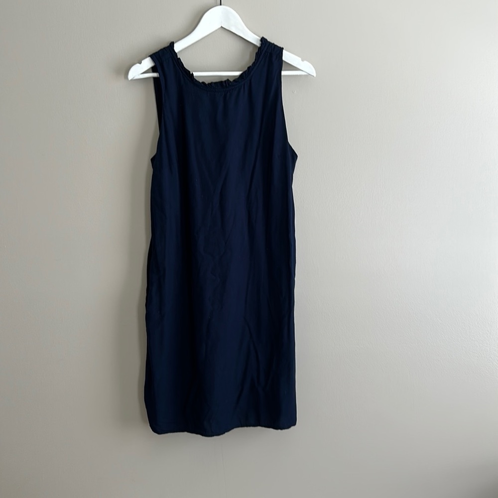 Navy blue knee length Crown and Ivy dress